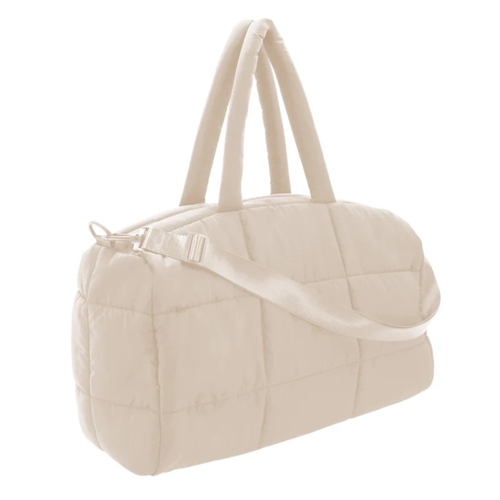 MYTAGALONGS The Cloud Duffle in Creme - Picture 6 of 9